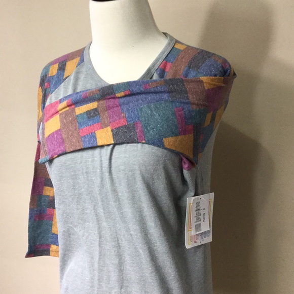 NWT LuLaRoe Randy 3/4 length sleeve top - Picture 3 of 6